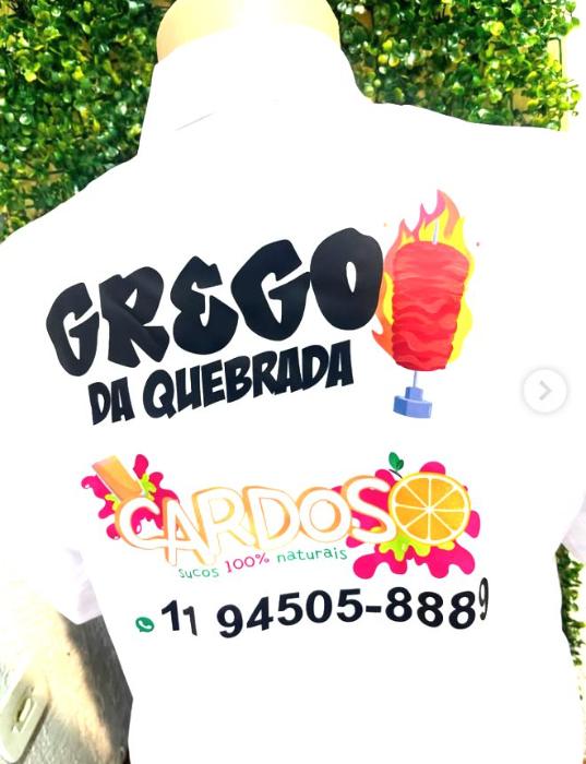 Camiseta Grego da Quebrada